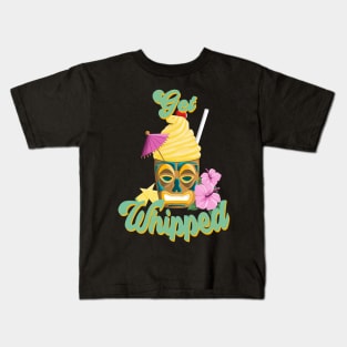 Get Whipped Tropical Tiki Mug with Pineapple Dessert Kids T-Shirt